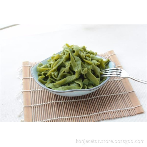 wholesale health food, konjac foods, spinach konjac spaghetti